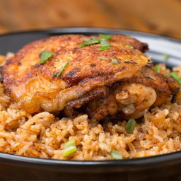 Rice & 2 piece Chicken