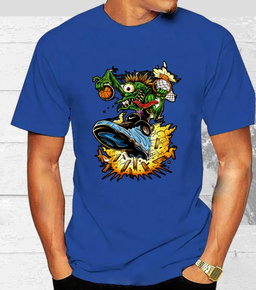 🏀Explosive Style: Cartoon Basketball Tees That Turn Heads