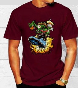 🏀Explosive Style: Cartoon Basketball Tees That Turn Heads