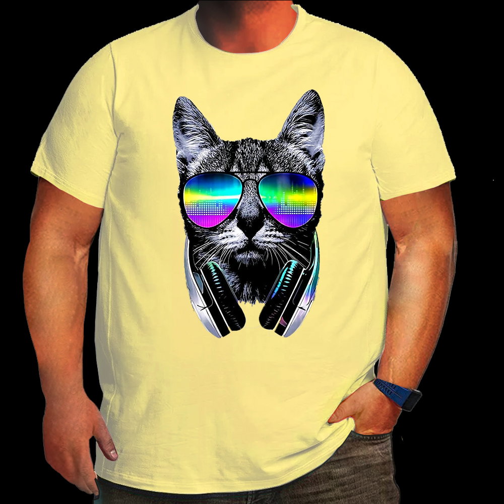 Drop Beats, Not Fur: DJ Cat Graphic Tees Taking Streetwear by Storm_2