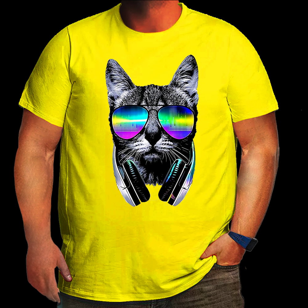 Drop Beats, Not Fur: DJ Cat Graphic Tees Taking Streetwear by Storm_8