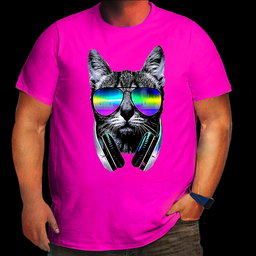 Drop Beats, Not Fur: DJ Cat Graphic Tees Taking Streetwear by Storm