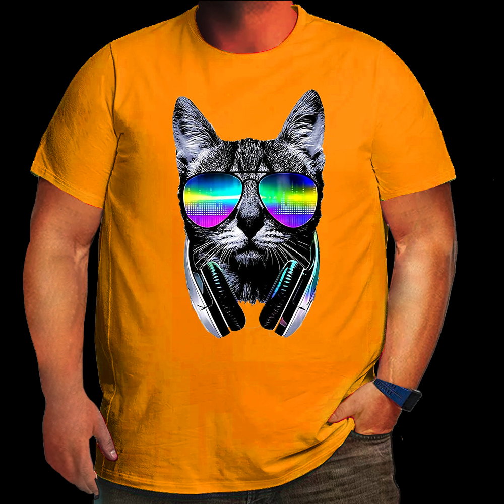 Drop Beats, Not Fur: DJ Cat Graphic Tees Taking Streetwear by Storm_4