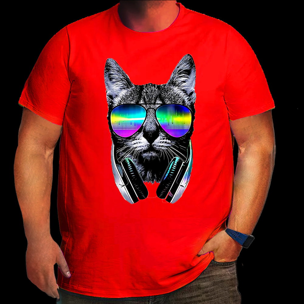 Drop Beats, Not Fur: DJ Cat Graphic Tees Taking Streetwear by Storm_6