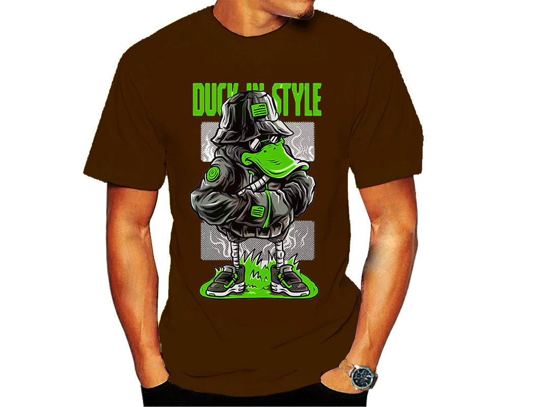 Duck in Style’ T-Shirt Brings Cartoon Cool to the Streets_2