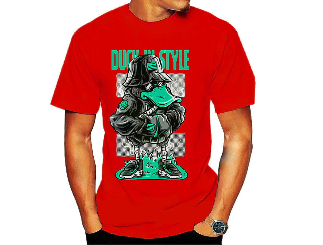 Duck in Style’ T-Shirt Brings Cartoon Cool to the Streets_5