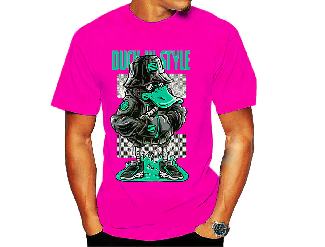Duck in Style’ T-Shirt Brings Cartoon Cool to the Streets_4