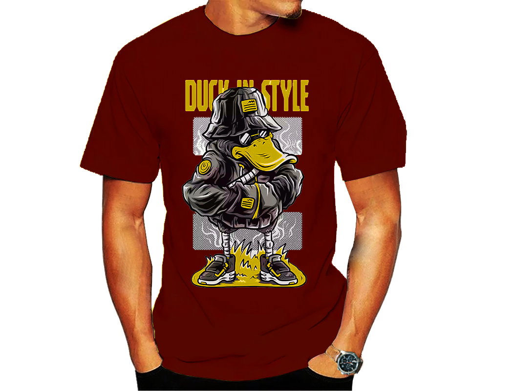 Duck in Style’ T-Shirt Brings Cartoon Cool to the Streets_6