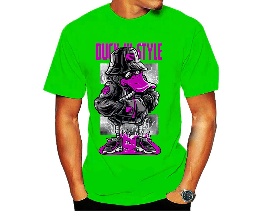 Duck in Style’ T-Shirt Brings Cartoon Cool to the Streets_3