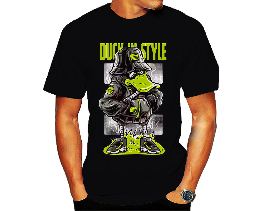 Duck in Styleâ T-Shirt Brings Cartoon Cool to the Streets