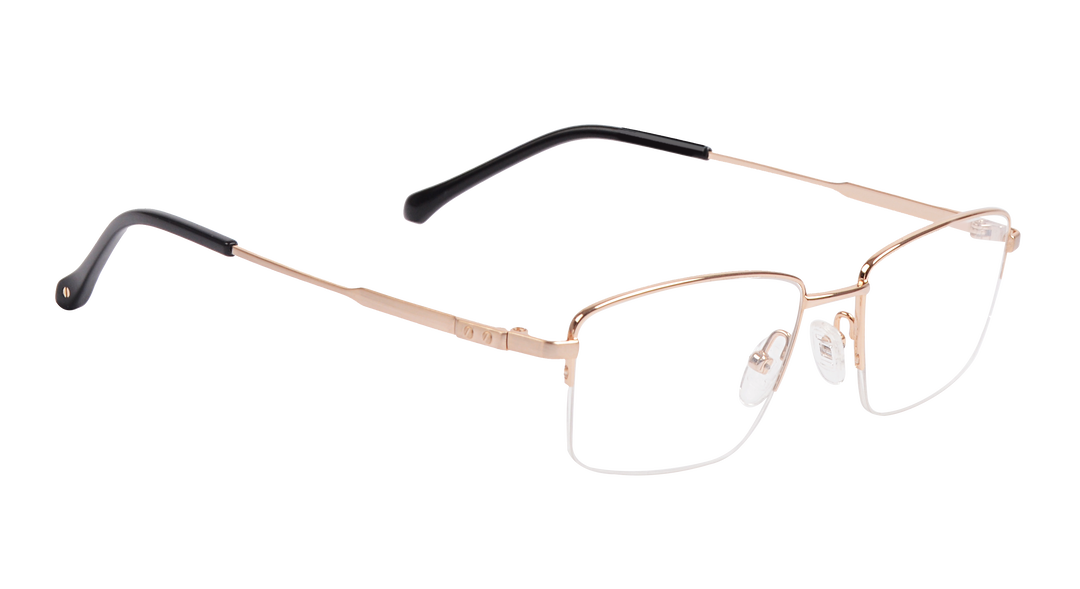 SUNFIRE |ST-9237 |Half Rim |Metal |GOLD-Metal |52-18-140