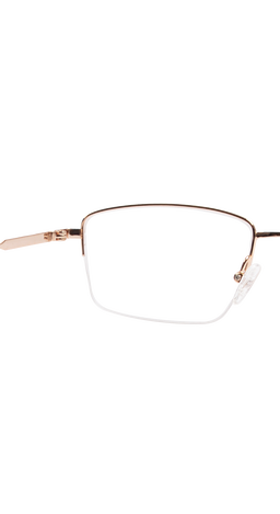 SUNFIRE |ST-9237 |Half Rim |Metal |GOLD-Metal |52-18-140