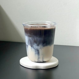 Iced Hojicha Oatmilk Latte