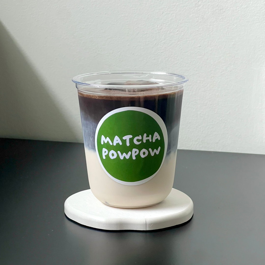 Iced Hojicha Oatmilk Latte