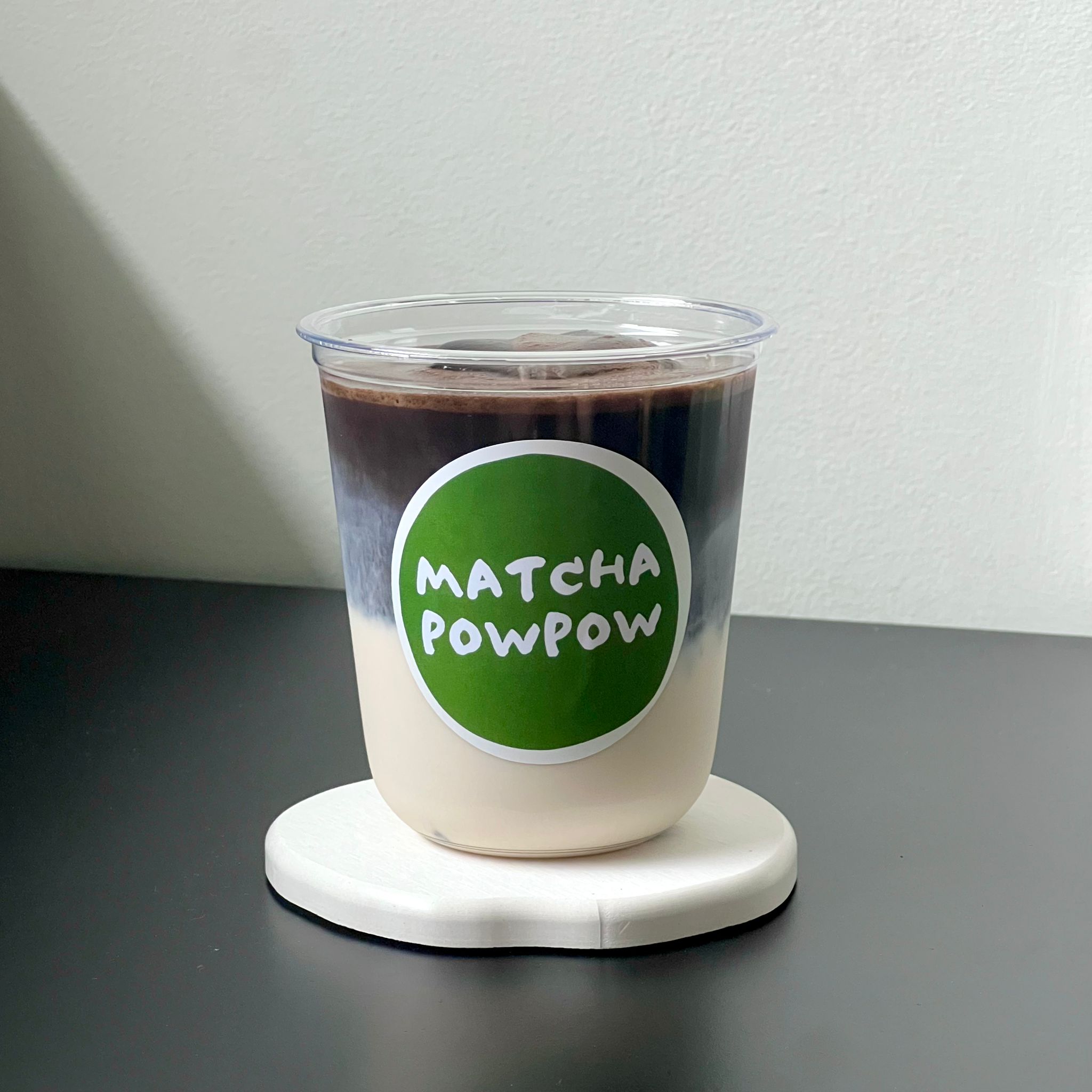 Iced Hojicha Oatmilk Latte