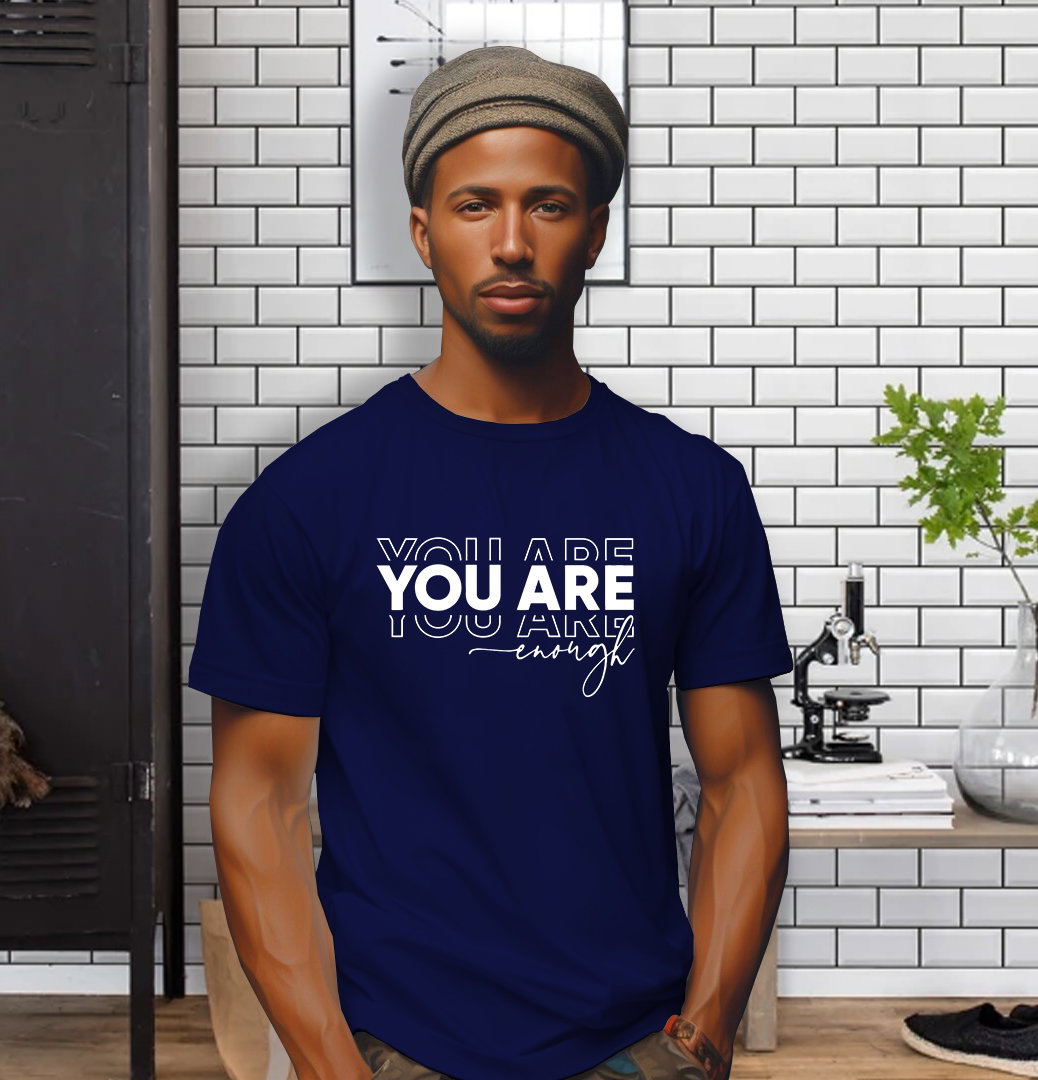 Wear Confidence: ‘YOU ARE ENOUGH’ T-Shirt Inspires Self-Love and Strength_3