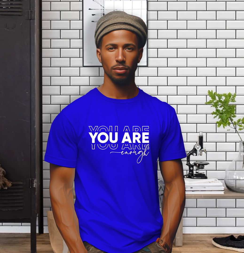 Wear Confidence: ‘YOU ARE ENOUGH’ T-Shirt Inspires Self-Love and Strength_4
