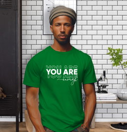 Wear Confidence: ‘YOU ARE ENOUGH’ T-Shirt Inspires Self-Love and Strength
