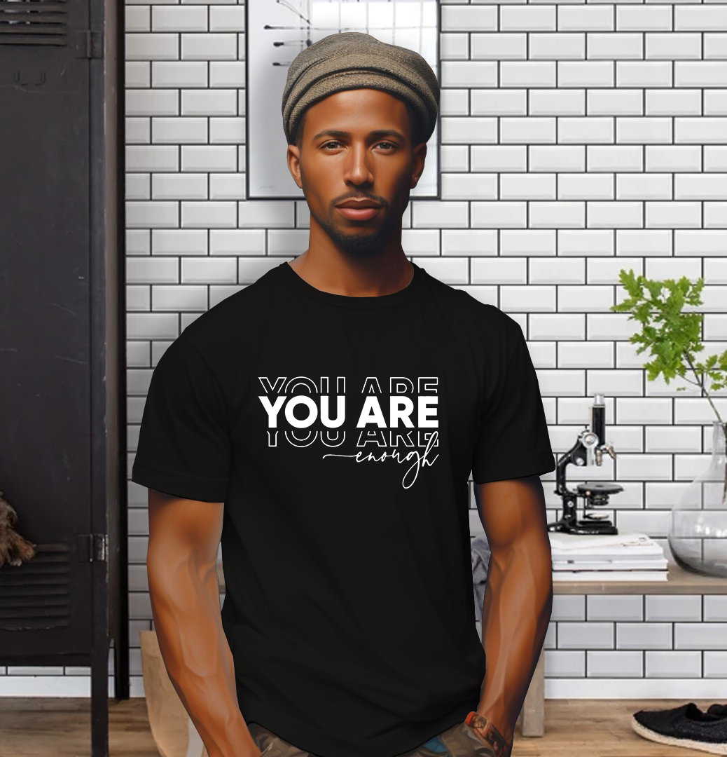 Wear Confidence: ‘YOU ARE ENOUGH’ T-Shirt Inspires Self-Love and Strength_2
