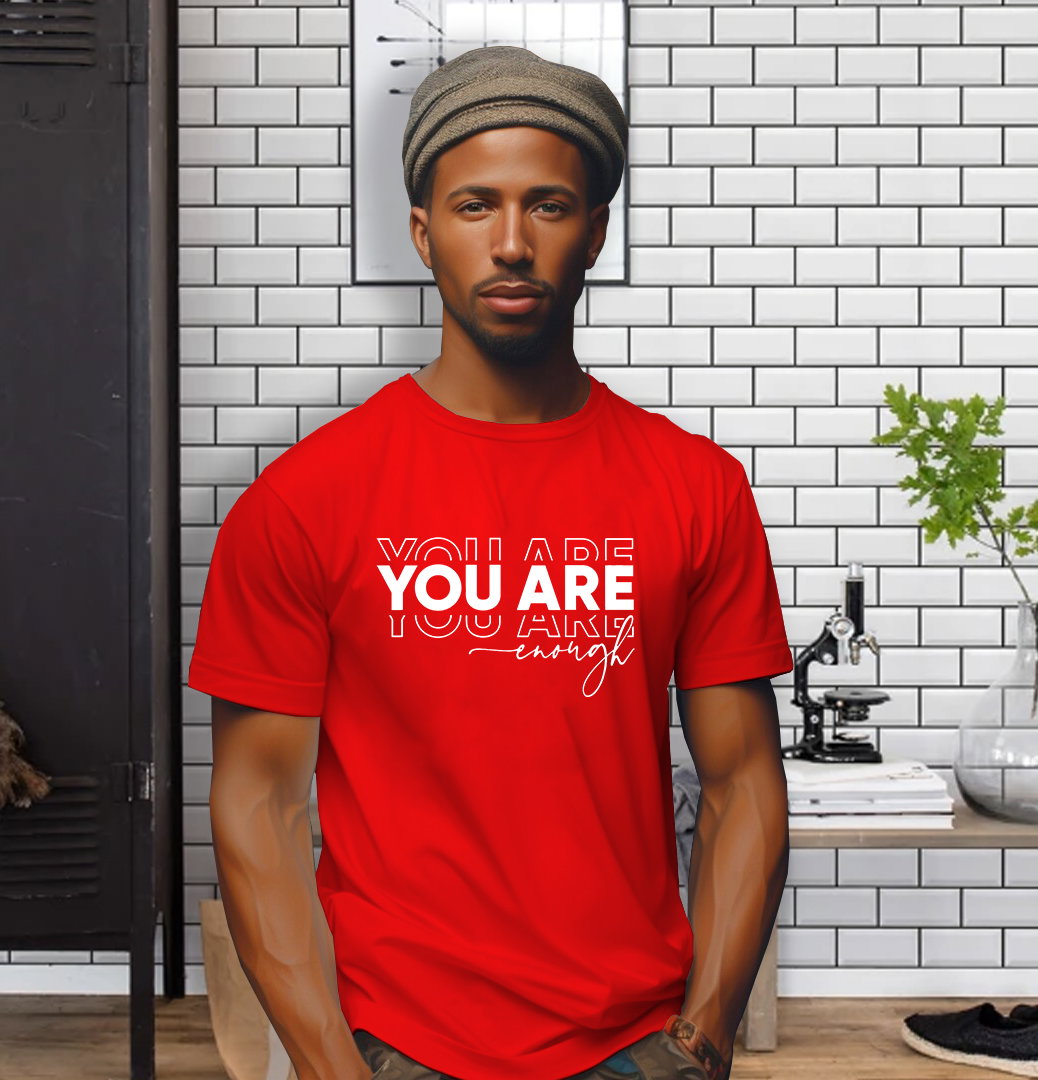 Wear Confidence: ‘YOU ARE ENOUGH’ T-Shirt Inspires Self-Love and Strength_8