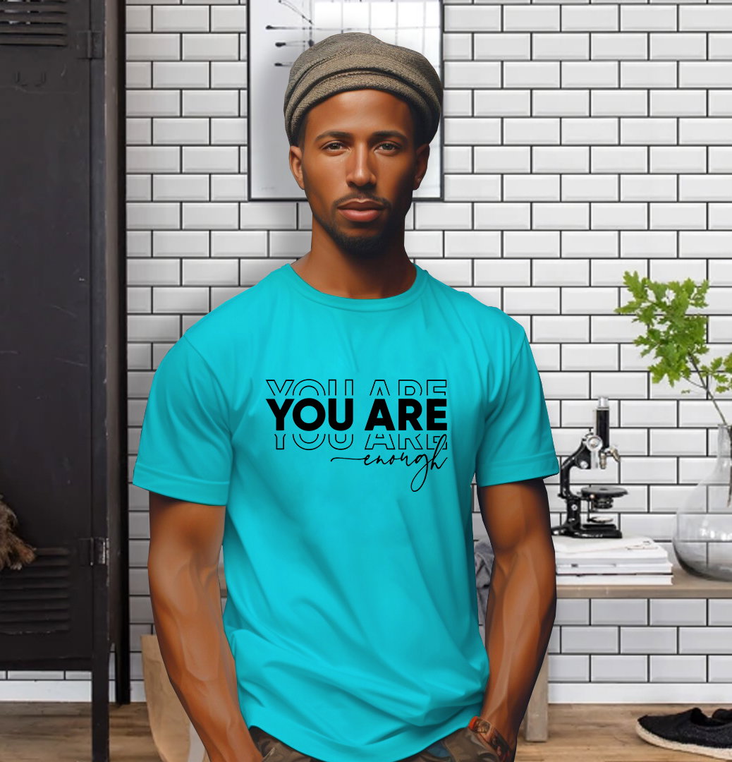 Wear Confidence: ‘YOU ARE ENOUGH’ T-Shirt Inspires Self-Love and Strength_6