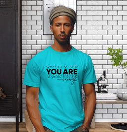 Wear Confidence: ‘YOU ARE ENOUGH’ T-Shirt Inspires Self-Love and Strength