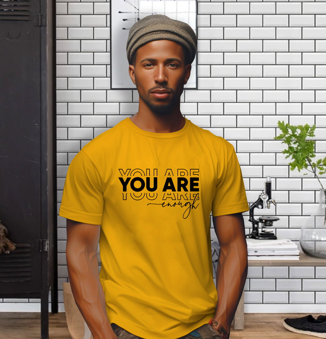 Wear Confidence: ‘YOU ARE ENOUGH’ T-Shirt Inspires Self-Love and Strength_11