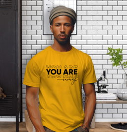 Wear Confidence: ‘YOU ARE ENOUGH’ T-Shirt Inspires Self-Love and Strength