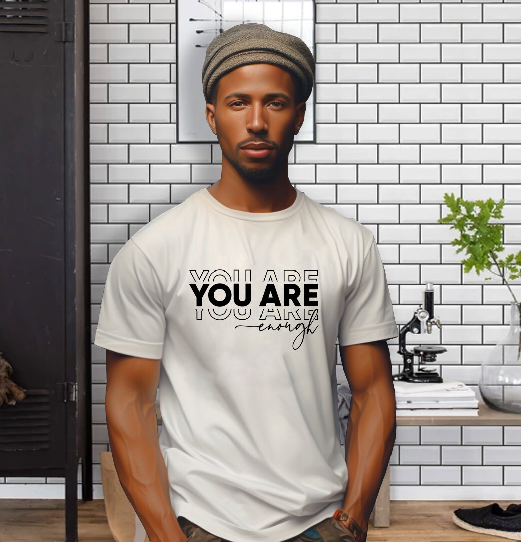 Wear Confidence: ‘YOU ARE ENOUGH’ T-Shirt Inspires Self-Love and Strength_9