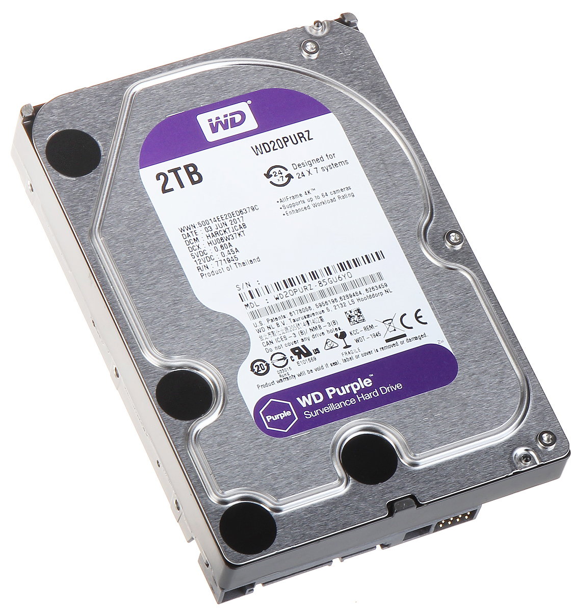 Western Digital 2TB WD20PURZ_0