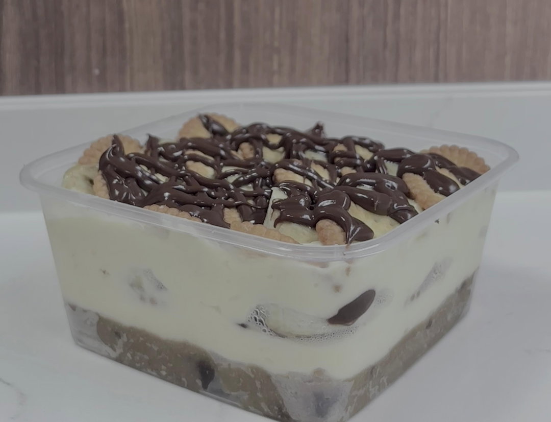 Coookie Dough Banana Pudding 