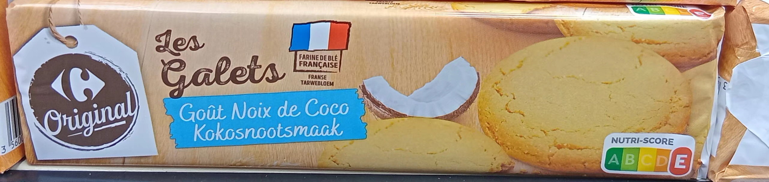 Crf Orig. Bisc. Galet. Dore Noix Coco 100gr