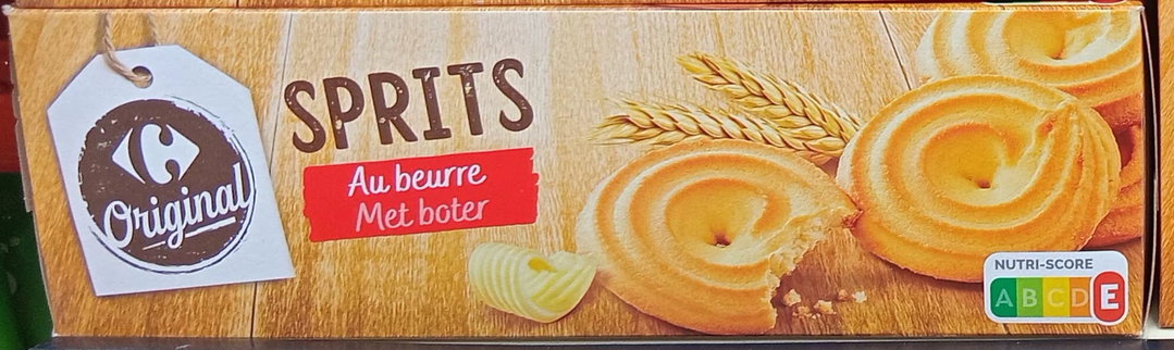 Crf Orig. Bisc. Sprits Beurre 400gr