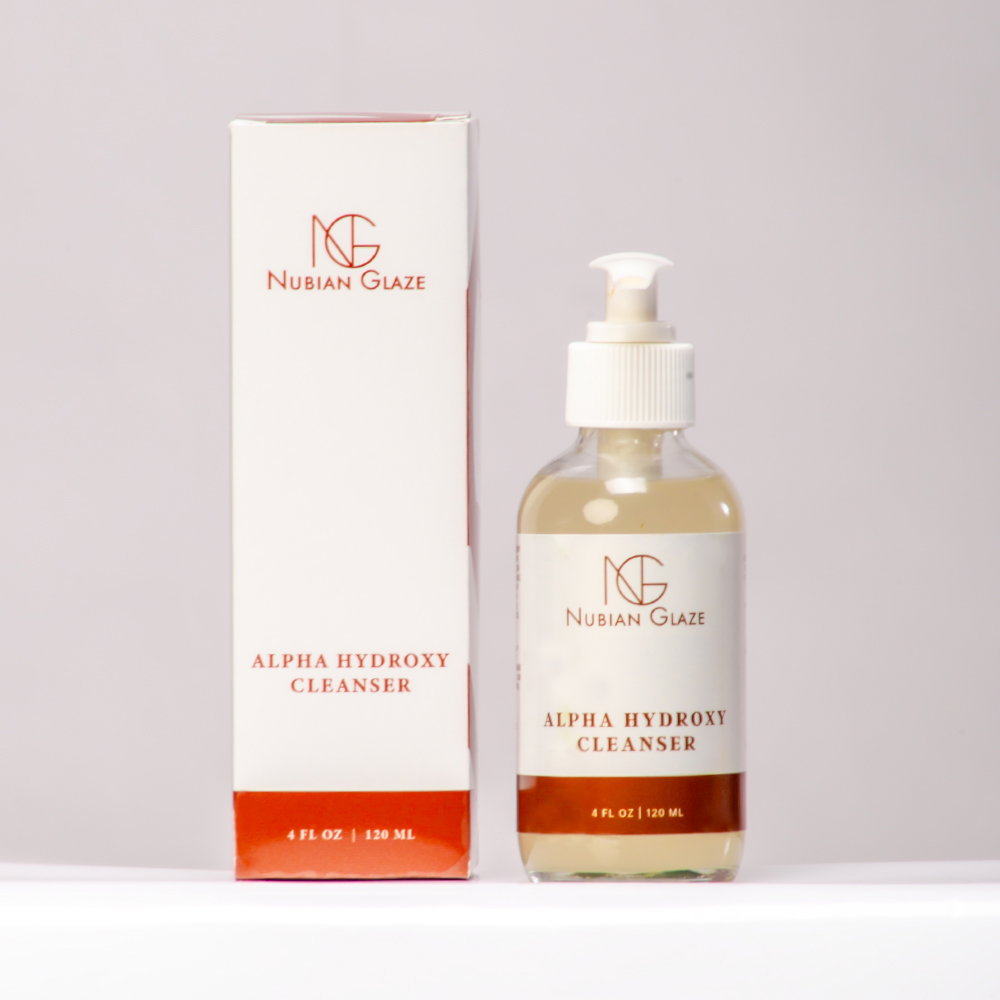 Alpha Hydroxy Cleanser ( Gentle exfoliating gel with glycolic acid, salicylic acid, and Vitamin). E0