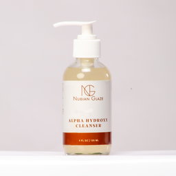 Alpha Hydroxy Cleanser ( Gentle exfoliating gel with glycolic acid, salicylic acid, and Vitamin). E0