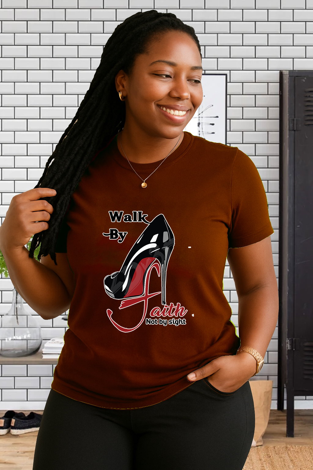 “Walk by Faith” Inspirational T-Shirt for Women | Bold, Faith-Driven Christian Apparel_7