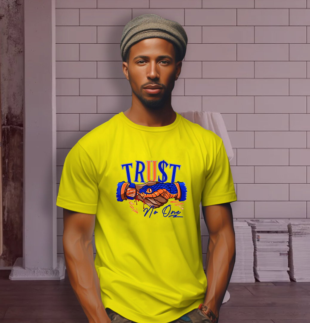 📝Trust No One – The Streetwise Graphic Tee That Says It All_1