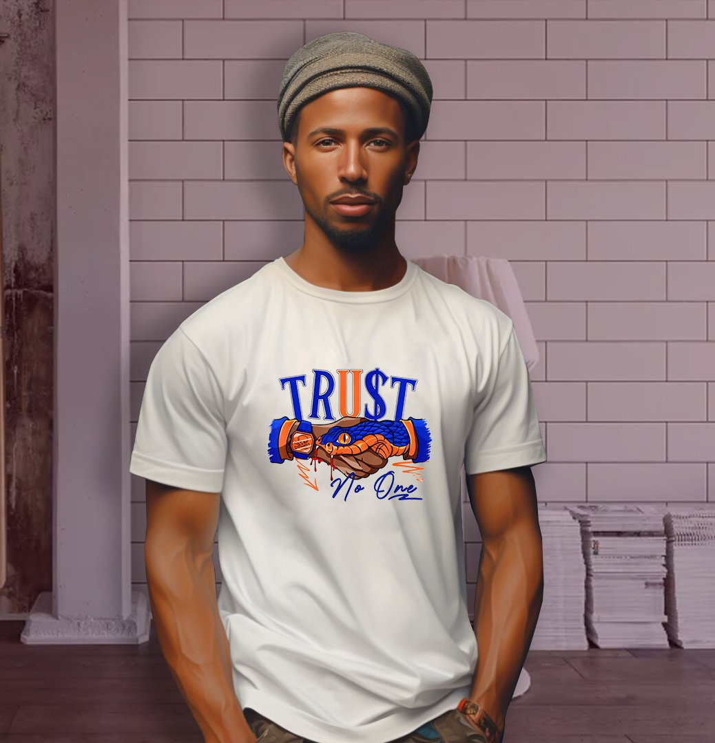 📝Trust No One – The Streetwise Graphic Tee That Says It All
