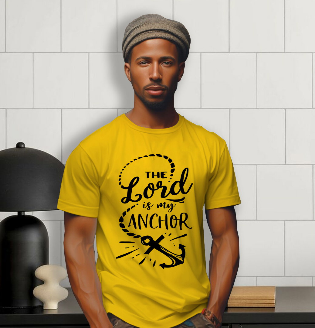 📝 The Lord Is My Anchor – Faith-Filled T-Shirt for Strength and Stability_2