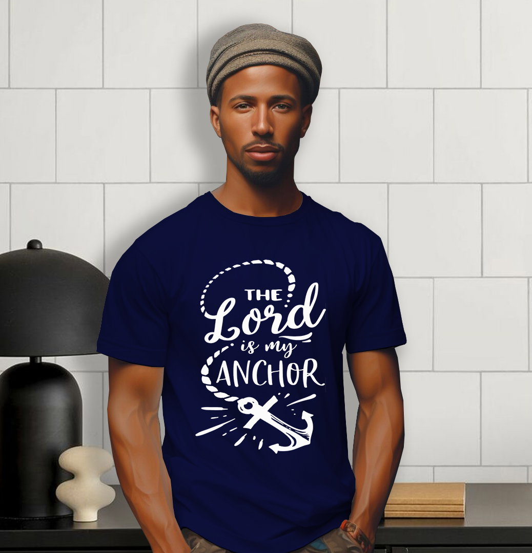 📝 The Lord Is My Anchor – Faith-Filled T-Shirt for Strength and Stability_5