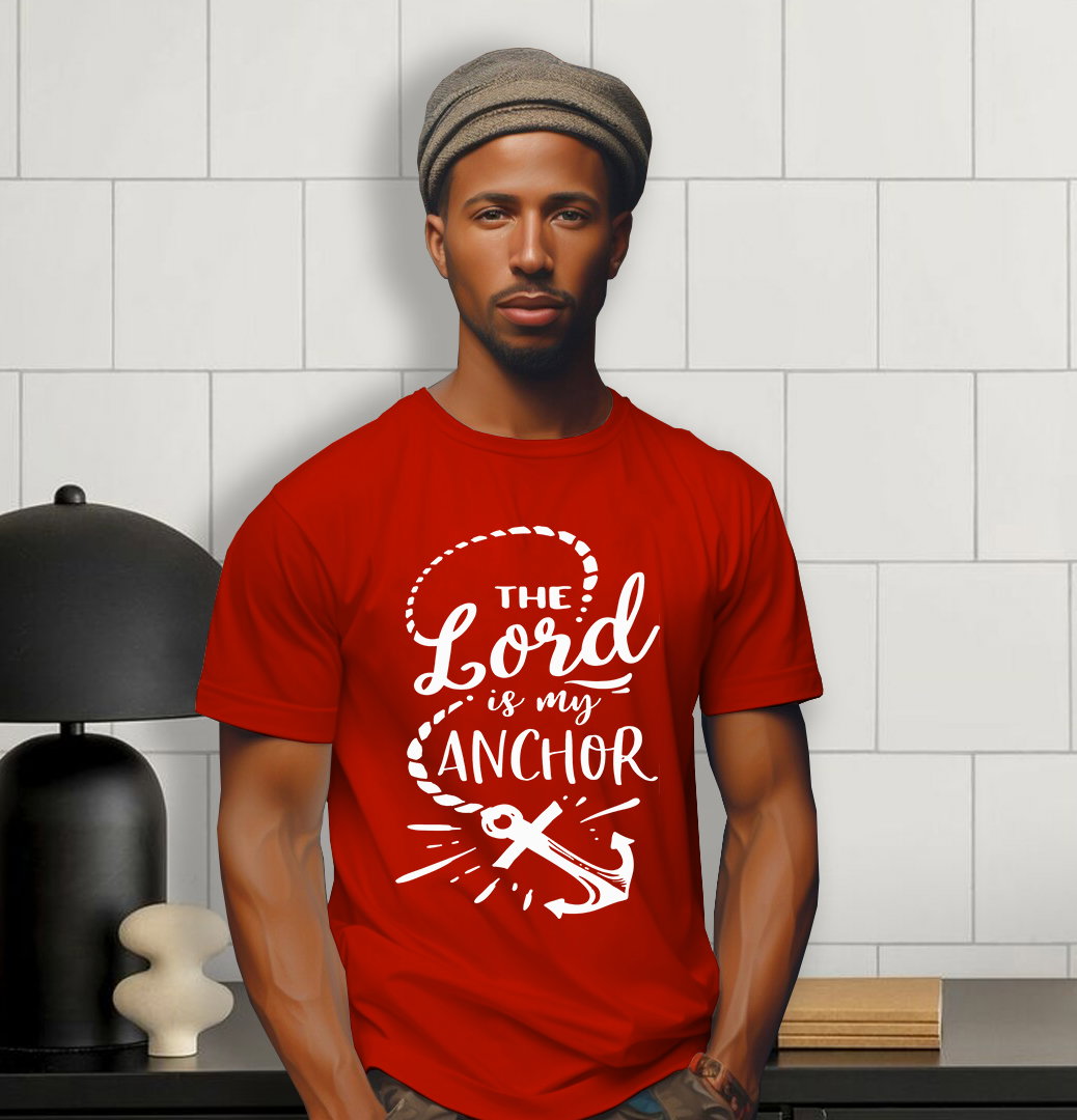 📝 The Lord Is My Anchor – Faith-Filled T-Shirt for Strength and Stability_3