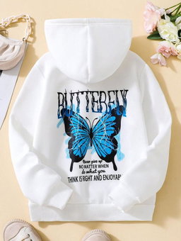 Pull over blanc design 