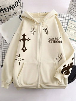 Pull beige design 