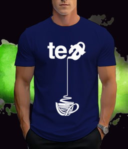 📝 Sip in Style: Creative Tea Pouring Graphic T-Shirt for Tea Lovers