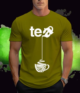 📝 Sip in Style: Creative Tea Pouring Graphic T-Shirt for Tea Lovers