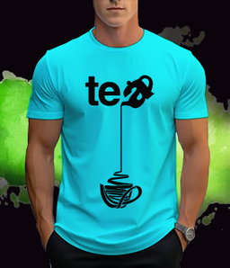 📝 Sip in Style: Creative Tea Pouring Graphic T-Shirt for Tea Lovers