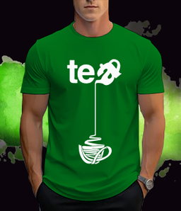 📝 Sip in Style: Creative Tea Pouring Graphic T-Shirt for Tea Lovers