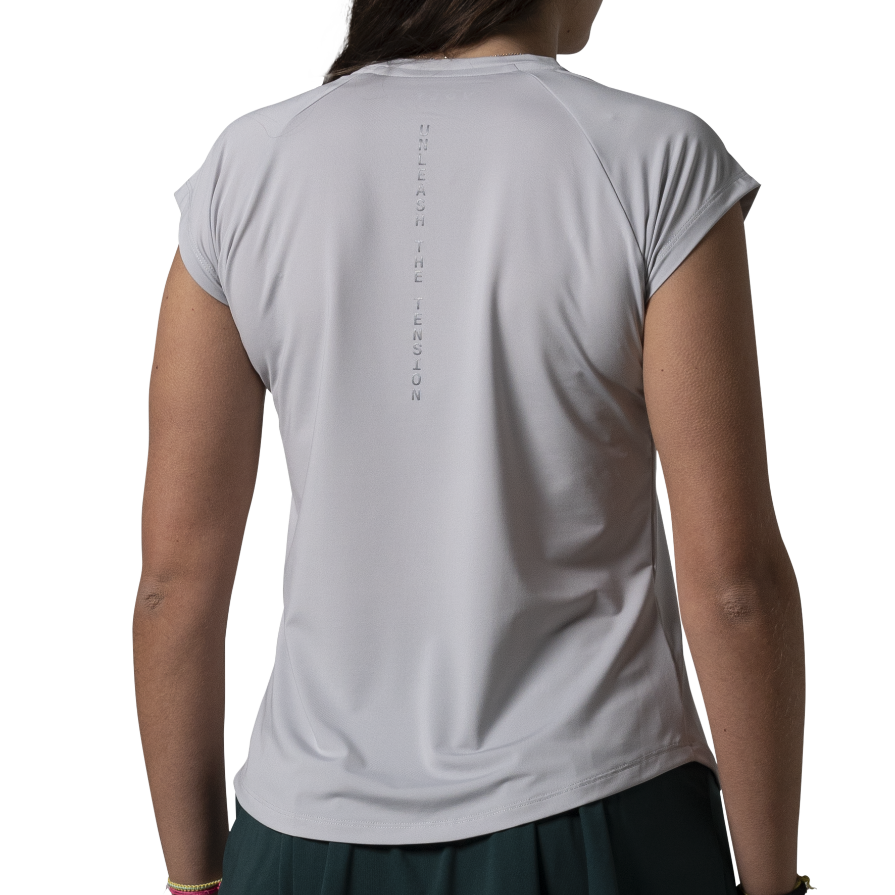 VOLT Performance Women T-Shirt Ice Grey_1