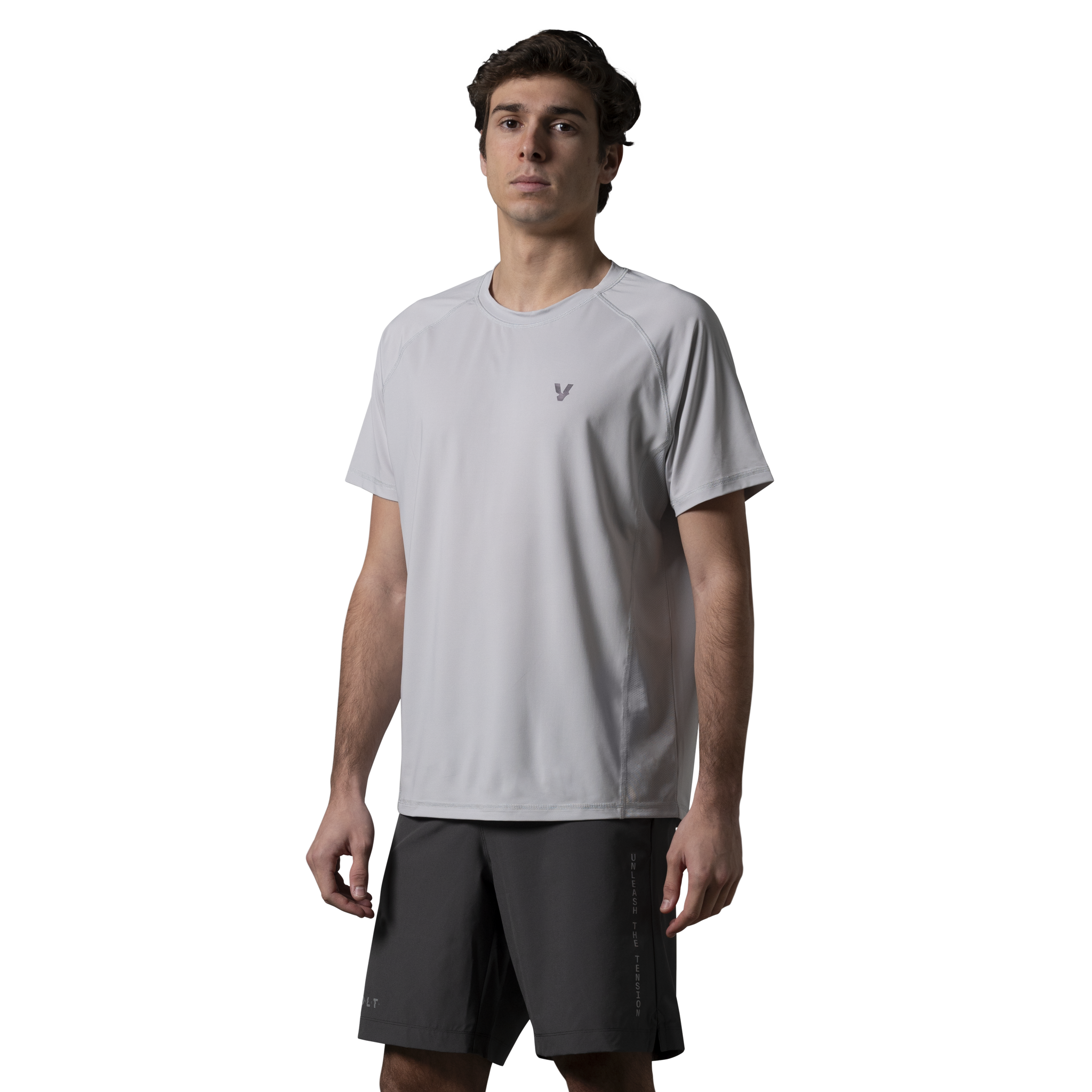 VOLT Performance T-Shirt Ice Grey_3