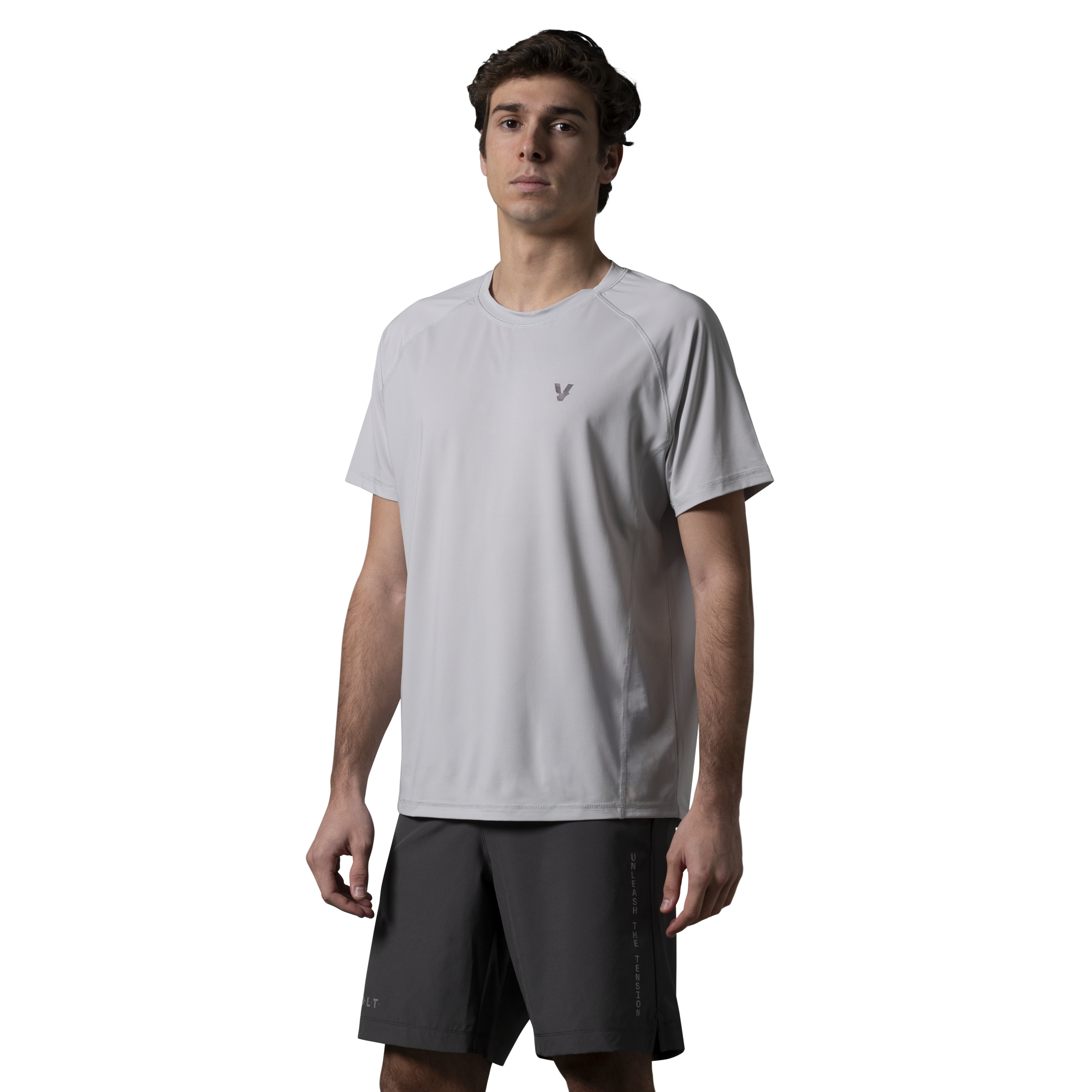 VOLT Performance T-Shirt Ice Grey_3